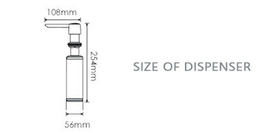 ELSD 350SS Soap Dispenser Manufacturer India