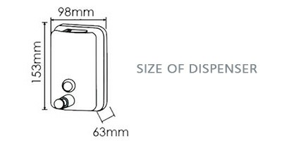 ELSD 500A Soap Dispenser Manufacturers India